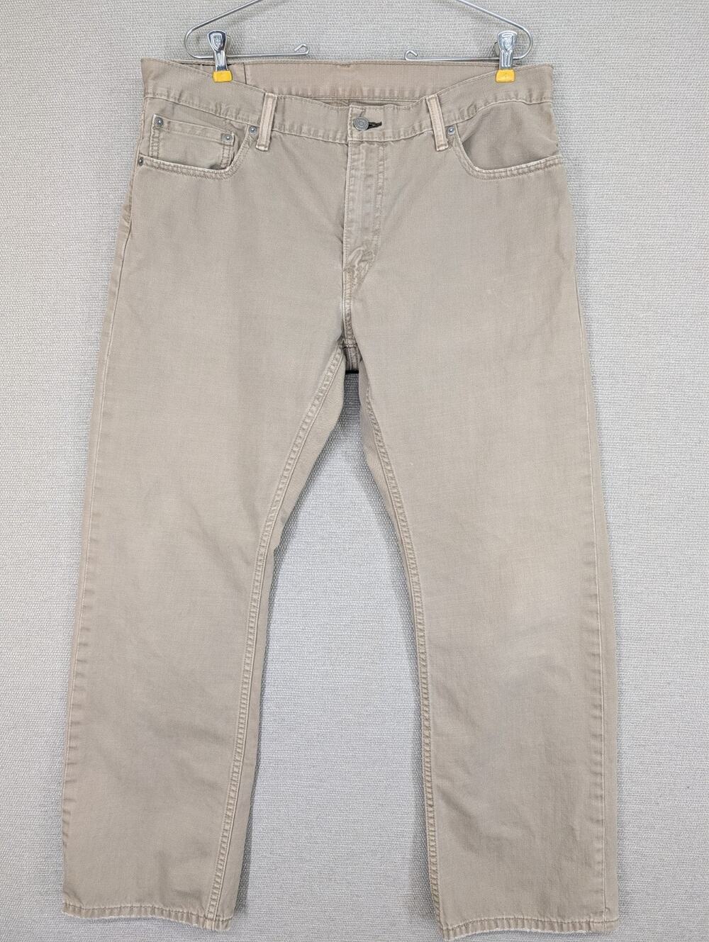 Levi 514 Jeans Size 36x30 Straight Tan Men's